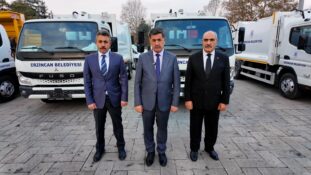 ERZİNCAN BELEDİYESİ, ARAÇ FİLOSUNU GENİŞLETTİ