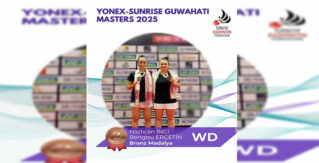 ERZİNCANLI BADMİNTONCULARDAN ULUSLARARASI BAŞARI: GUWAHATİ MASTERS’TAN BRONZ MADALYA