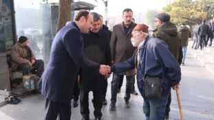 “HAYIRLI GÜNLER KOMŞUM, DERDİN DERDİMİZDİR” ZİYARETLERİ SÜRÜYOR