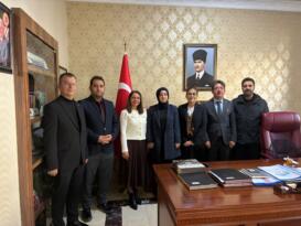 İNSAN HAKLARI KOMİSYONUNDAN VALİ YARDIMCISI KURT’A ANLAMLI ZİYARET