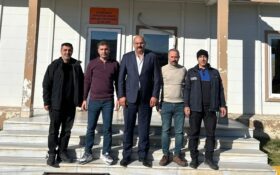 KEMALİYE BELEDİYE BAŞKANI’NDAN KARAYOLLARI ŞUBE ŞEFLİĞİNE HAYIRLI OLSUN ZİYARETİ