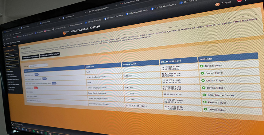 KPSS-2025/2 MERKEZİ YERLEŞTİRME TERCİHLERİ BAŞLADI