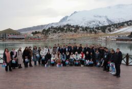 Turistik Doğu Ekspresi İle Erzincan’a Gelen Gençler Ergan Dağı’nda Ağırlandı
