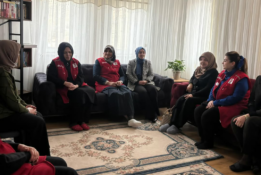 VALİ YARDIMCISI KURT’UN HİMAYELERİNDE ÜZÜMLÜ’DE HANE ZİYARETLERİ SÜRÜYOR