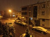 Erzincan’da Beklenen Kar Yağışı Başladı: Kent Beyaza Büründü