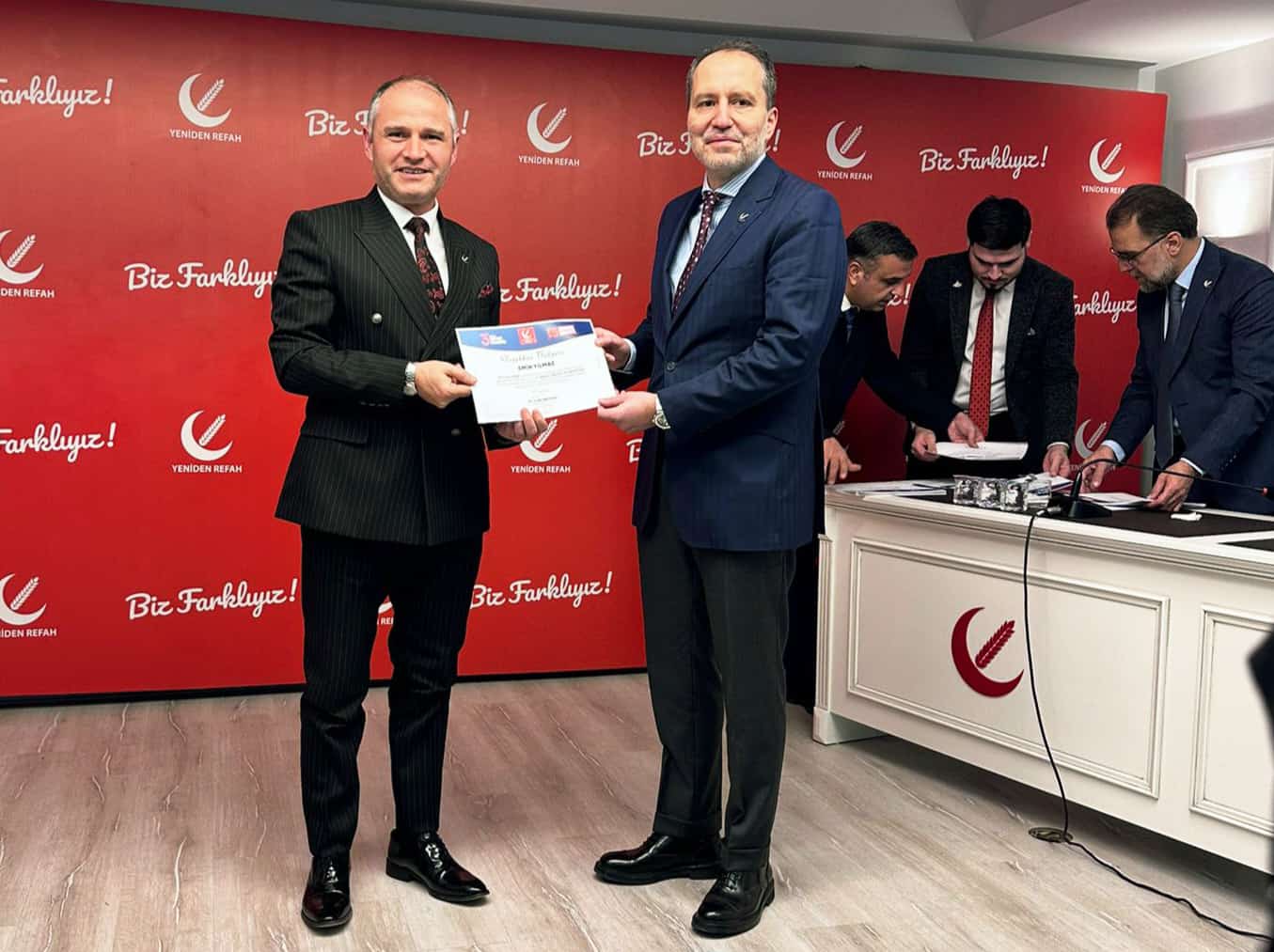 YENİDEN REFAH PARTİSİ İL SORUMLULARI TOPLANTISI GERÇEKLEŞTİRİLDİ