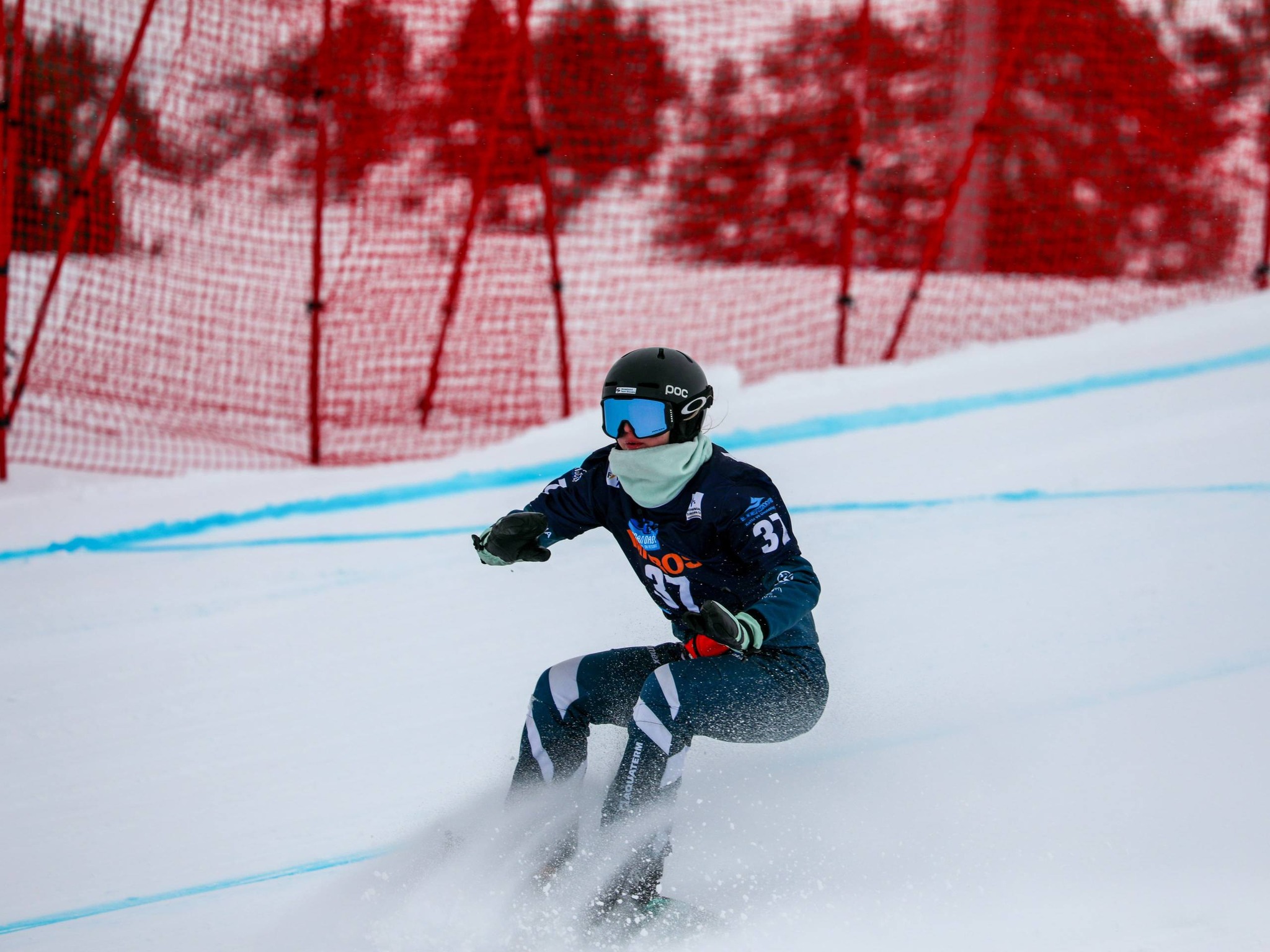 Erzincan Ergan Dağı’nda Snowboard Cross Avrupa Kupası Heyecanı