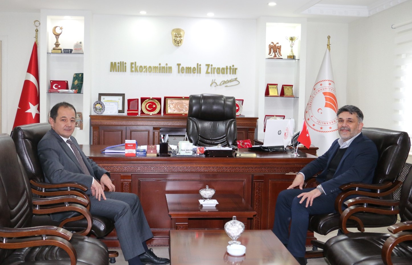 AK Parti Erzincan İl Başkanı Alpay KABADAYI’dan İl Tarım ve Orman Müdürlüğü’ne Ziyaret