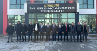 AK Parti Heyetinden 24 Erzincanspor’a Hayırlı Olsun Ziyareti