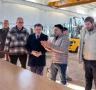 Başkan KABADAYI OSB’de İncelemelerde Bulundu