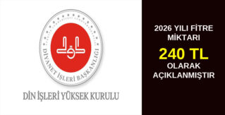 Din İşleri Yüksek Kurulu Fitre Miktarını Açıkladı