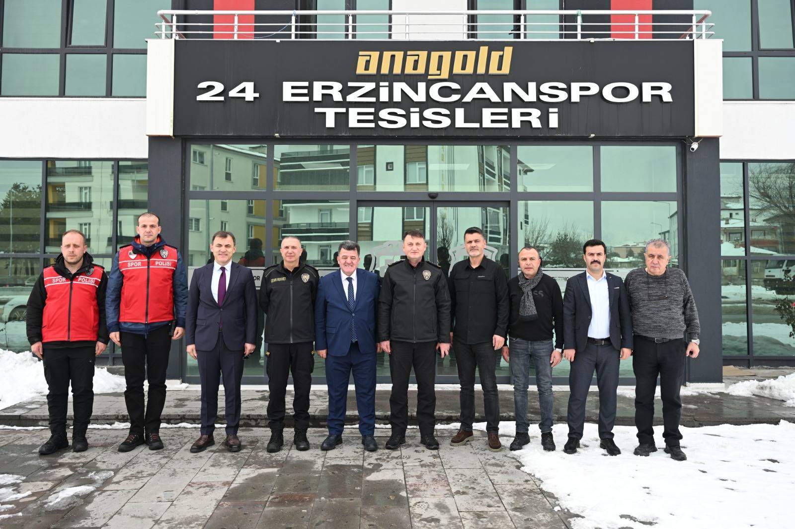 Emniyet Müdürü Baybaba’dan 24 Erzincanspor Kulüp Başkanı Güneş’e Hayırlı Olsun Ziyareti