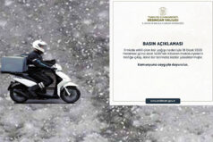 Erzincan’da Yoğun Kar Nedeniyle Motosikletlere Geçici Trafik Yasağı