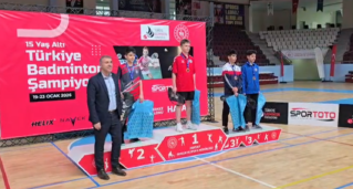 Erzincanlı Badmintonculardan Türkiye Şampiyonası’nda Büyük Başarı