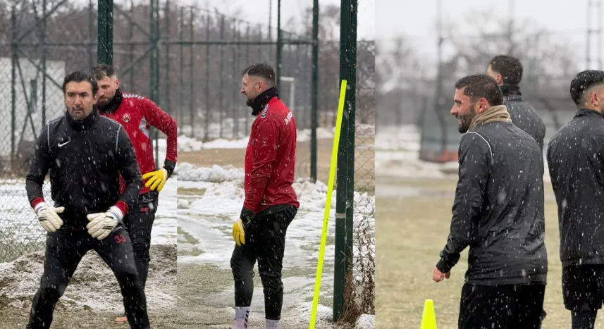 Kar, Soğuk, Su Dinlemediler: 24 Erzincanspor Sahada Direndi