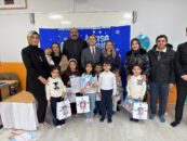 Kemaliye’de Karne Heyecanı: Protokol Öğrencilerin Sevincine Ortak Oldu