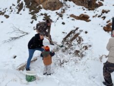 Kemaliye’de Yaban Hayatı İçin Örnek Dayanışma