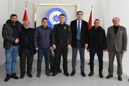 Muhtarlardan İl Emniyet Müdürü BAYBABA’ya Ziyaret