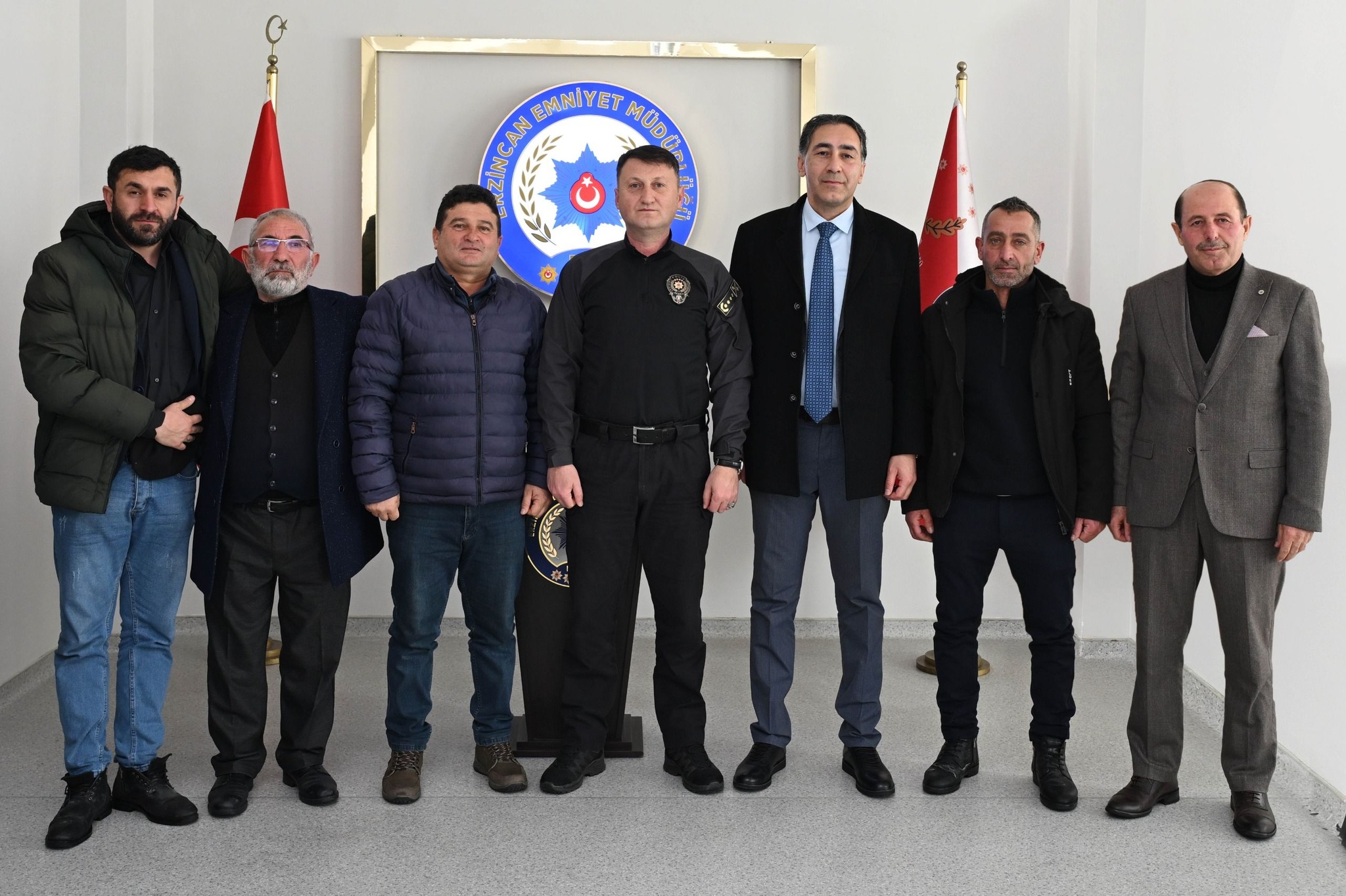 Muhtarlardan İl Emniyet Müdürü BAYBABA’ya Ziyaret