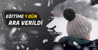 Erzincan’da Olumsuz Hava Koşulları Nedeniyle Eğitime 1 Gün Ara Verildi