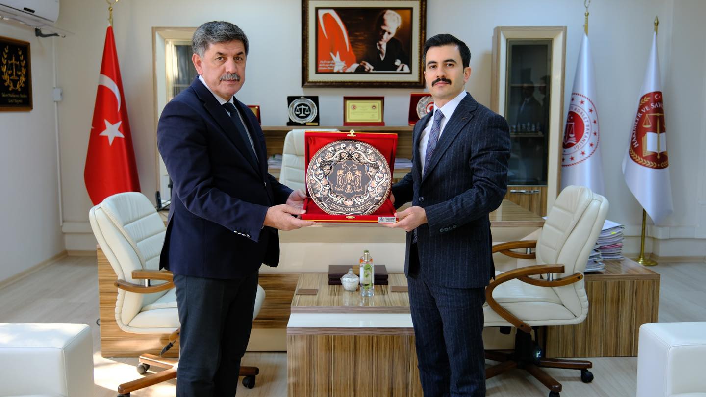 Başkan AKSUN’dan Yeni Mahkeme Başkanına Hayırlı Olsun Ziyareti