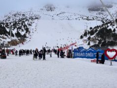 Ergan Dağı Kayak Merkezi Hafta Sonu Yoğun İlgi Gördü