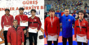 Erzincanlı Güreşçiler Türkiye Şampiyonası’ndan Madalyalarla Döndü