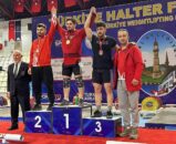 Erzincanlı Halterciden Türkiye Üçüncülüğü