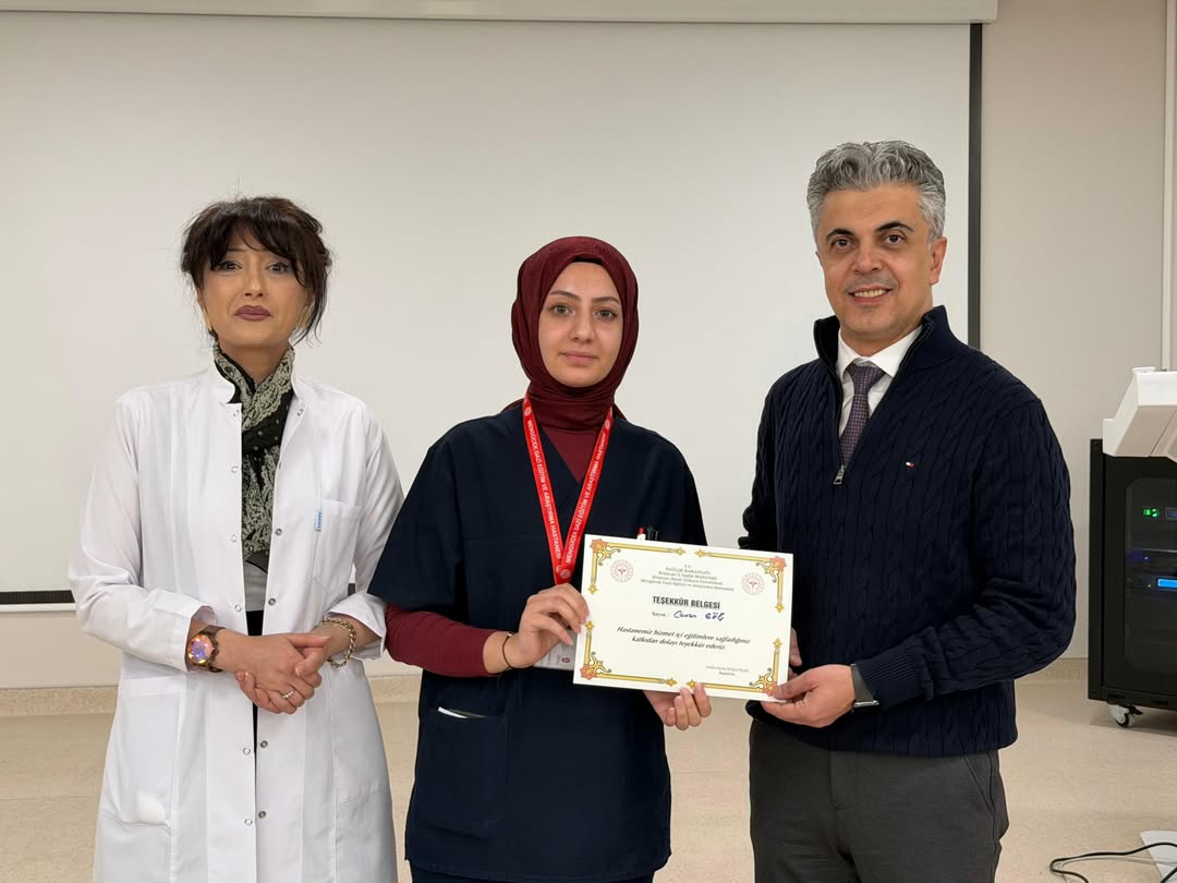 Hastanede Hemşirelere Yönelik Hizmet İçi Eğitim Programı Tamamlandı