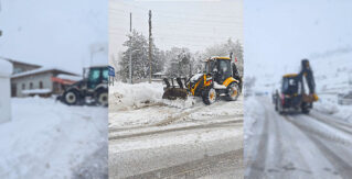 Kemah’ta Kar Mesaisi: Ekipler 7/24 Sahada