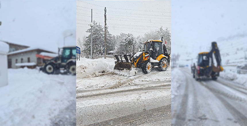 Kemah’ta Kar Mesaisi: Ekipler 7/24 Sahada
