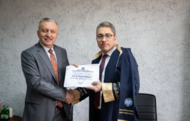 Rektör LEVENT’ten Tıp Fakültesi Akademisyenlerine Tebrik Ziyareti