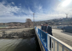 ŞİRECİ, Refahiye’de Dere Islah Çalışmalarını Yerinde İnceledi