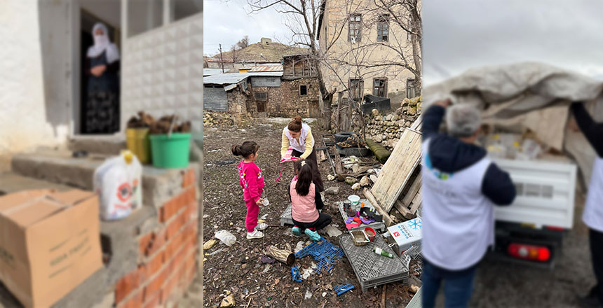 Tercan ve Çayırlı’da Ramazan Öncesi 100 Aileye Umut Eli