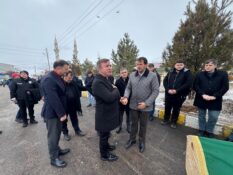 Vali Aydoğdu, Atif Tektaş’ın Cenaze Törenine Katıldı