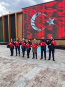 Zabıta Ekiplerinden Bayrak Yürüyüşüne Anlamlı Destek