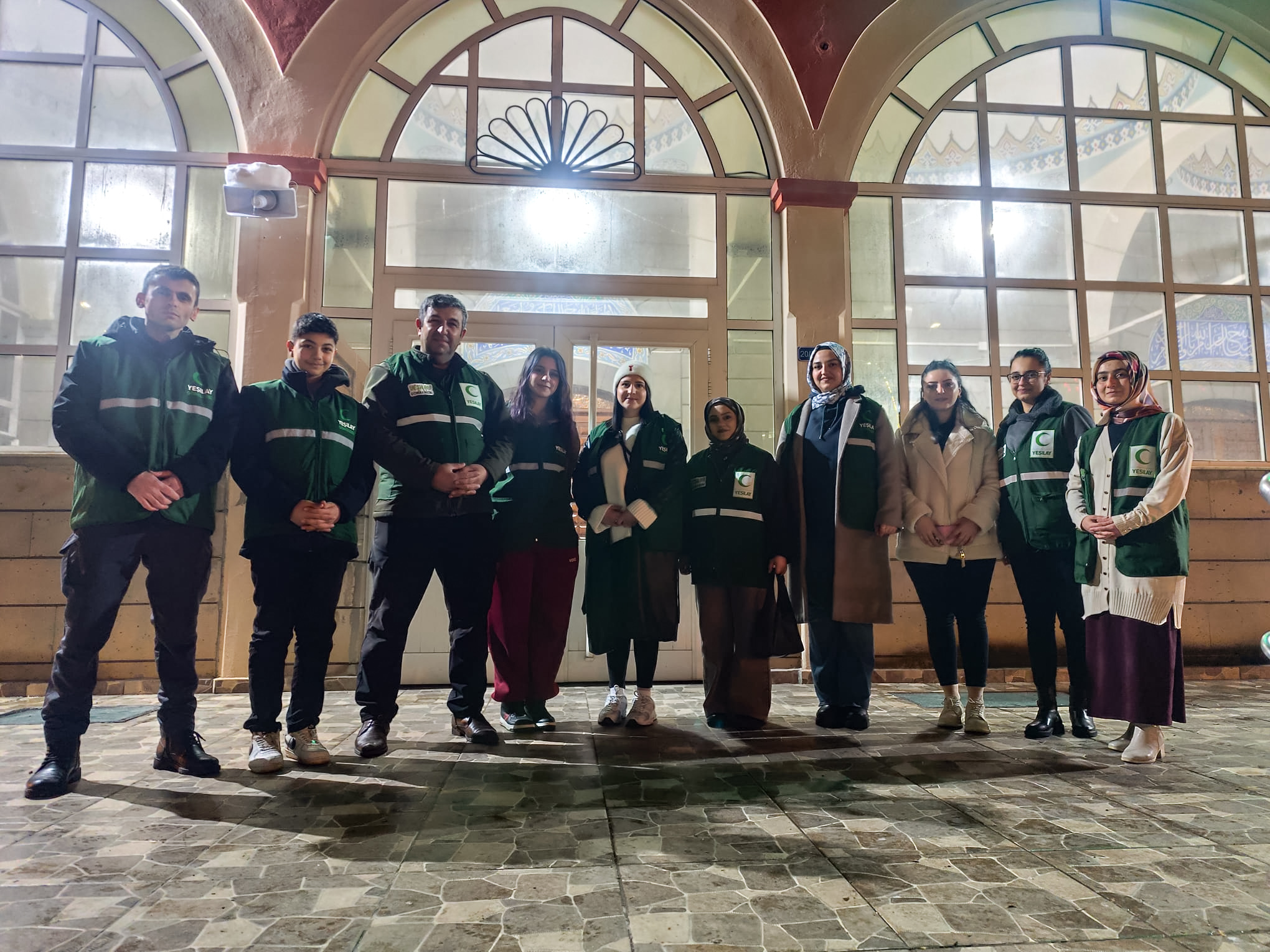 1-7 Mart Yeşilay Haftası’nda Ulu Cami Çıkışı Farkındalık Etkinliği