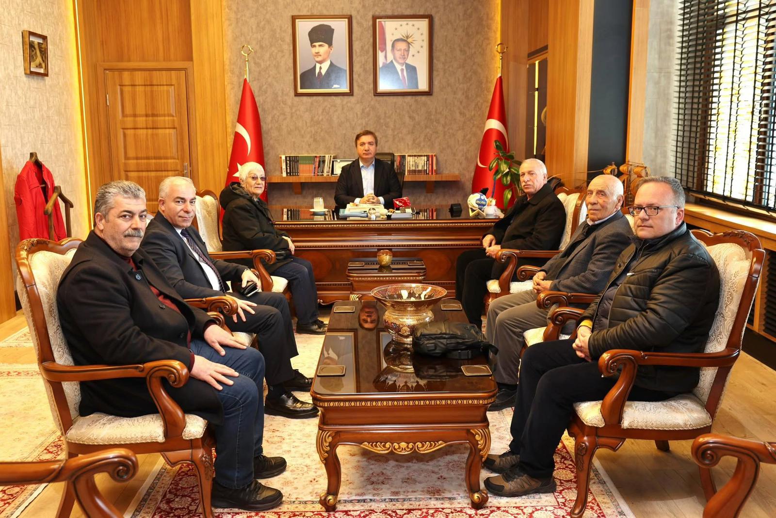 Cemevi Başkanı DÜZGÜN’den Vali AYDOĞDU’ya Ziyaret