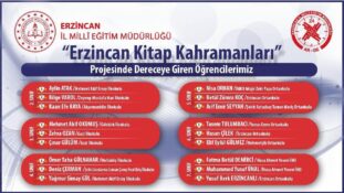 Erzincan’da “Kitap Kahramanları” Belli Oldu