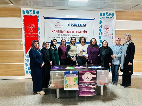 Erzincan’da Kolorektal Kanser Farkındalık Standı Kuruldu