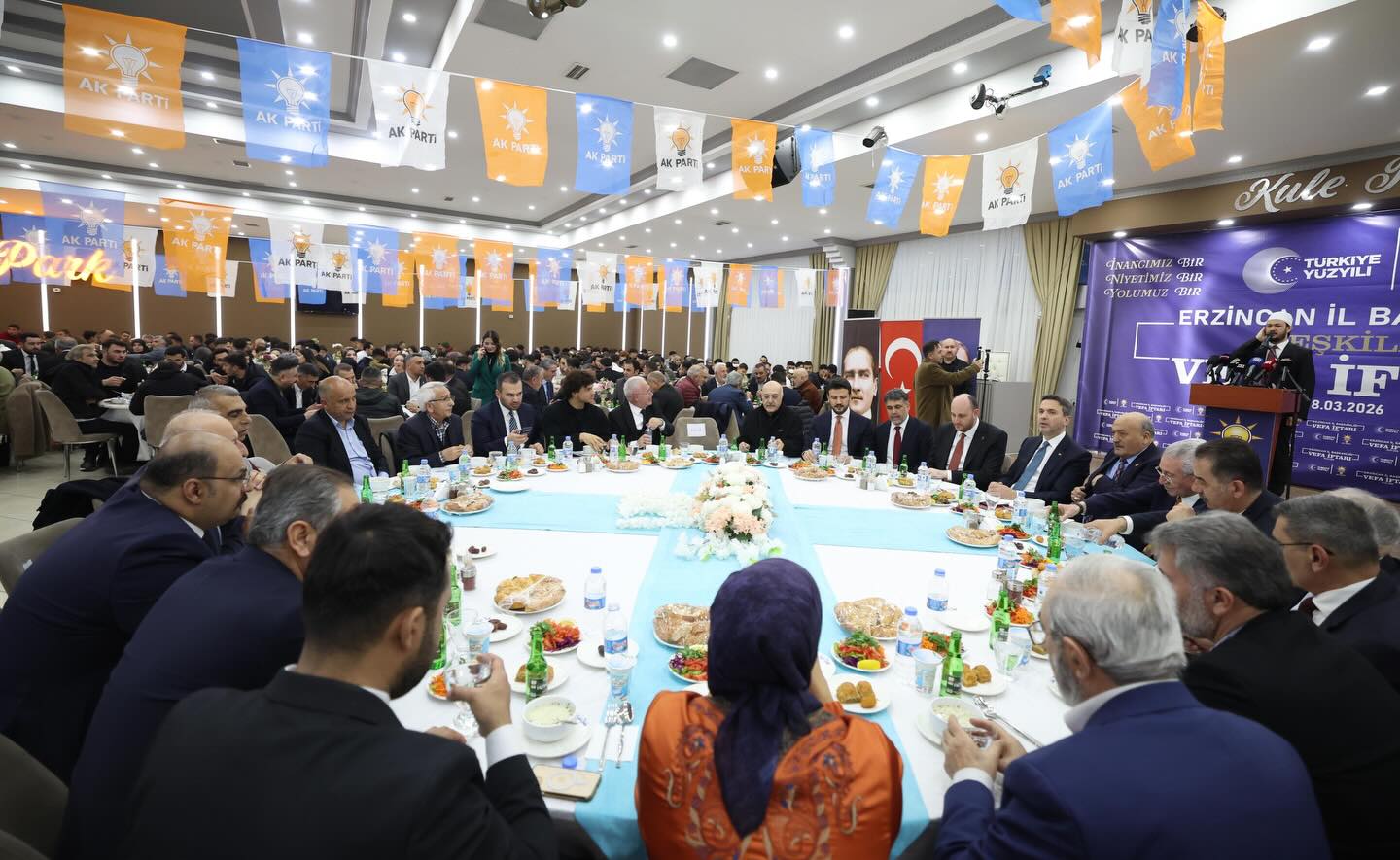 Erzincan’da Vefa İftarı: Birlik Mesajı, 2028 Hedefi ve Enerji Vizyonu