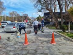 Erzincan’da Yol ve Kaldırım Yenileme Çalışmaları Sürüyor