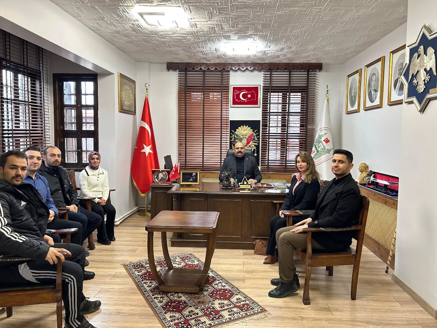 Kemaliye’de Eğitime Destek Mesajı: Başkan ATMACA Öğretmenleri Ağırladı