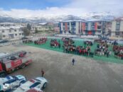 Sirenler Çaldı, Öğrenciler “Çök–Kapan–Tutun” ile Depreme Hazırlandı