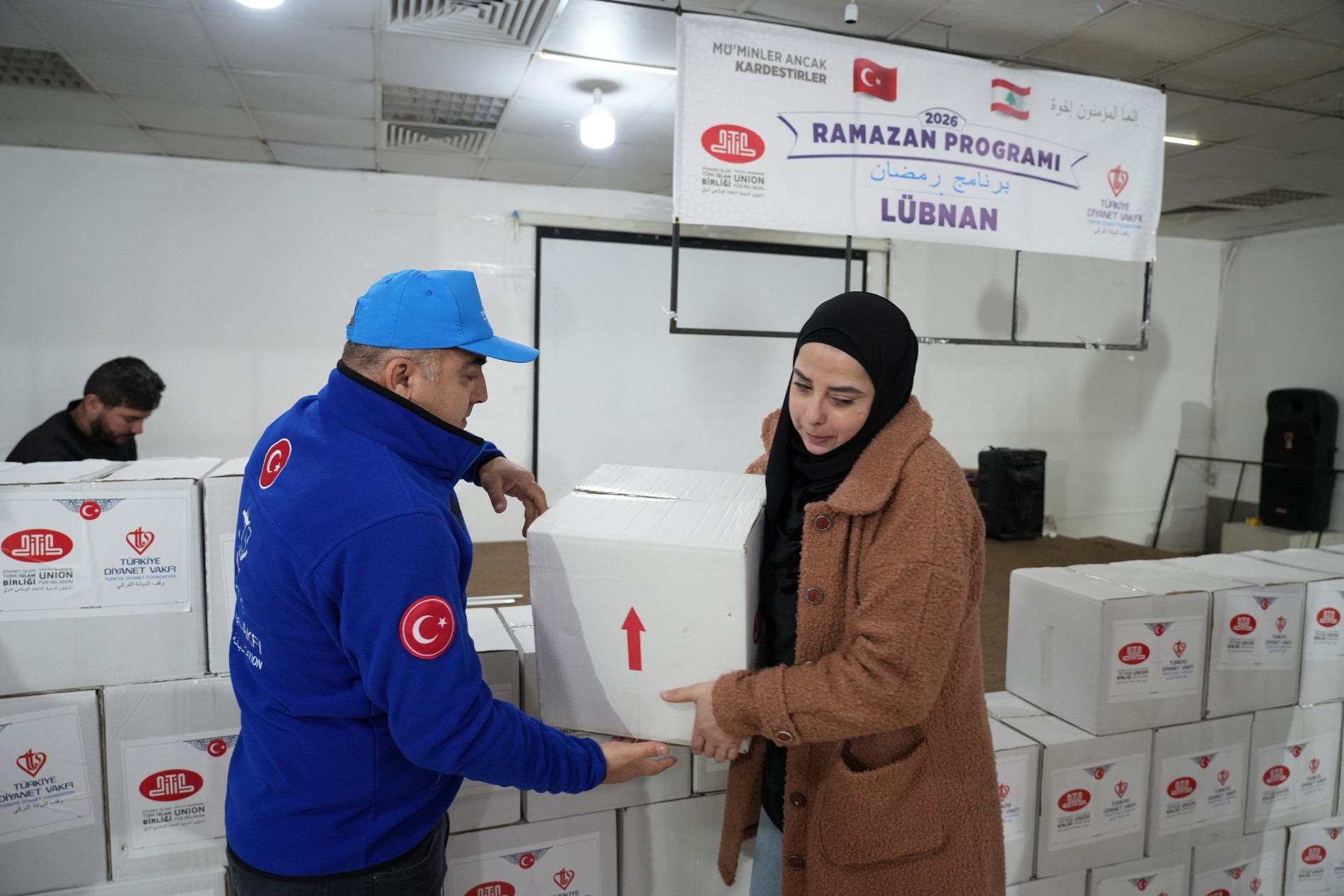TDV Erzincan’dan Lübnan’daki Mültecilere Yardım Eli