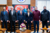 TEKNOFEST Heyetinden Rektör Akın Levent’e Ziyaret
