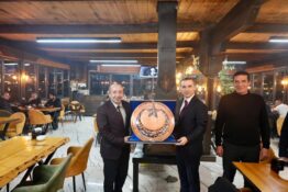 Üzümlü Kaymakamı Buğra KARADAĞ’a Veda İftarı