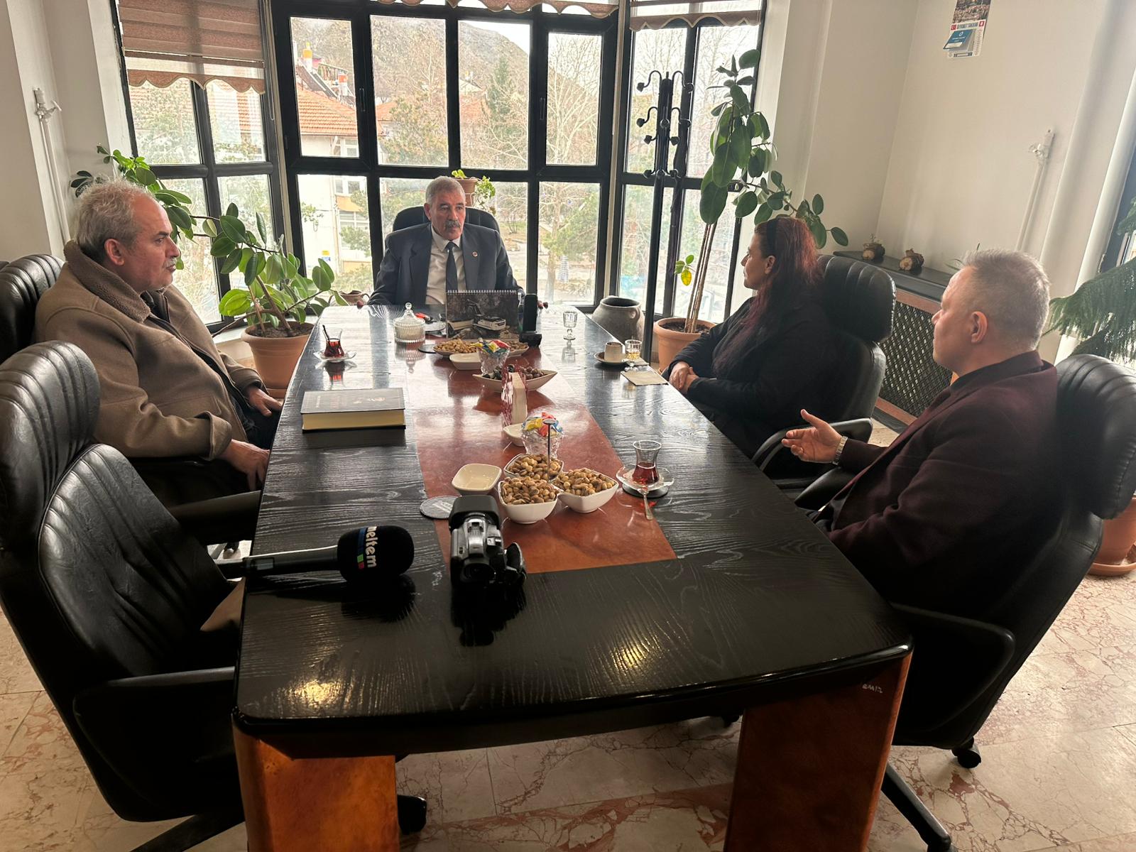 BTP Heyeti Üzümlü’de Vatandaşlarla Buluştu