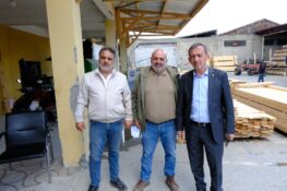 Başkan TANOĞLU Keresteciler Sitesi Esnafını Dinledi