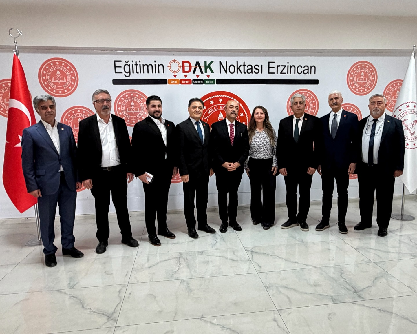 CHP’den Milli Eğitim’e Ziyaret: Erzincan’da Eğitim Ve Genç Nüfus Gündemde